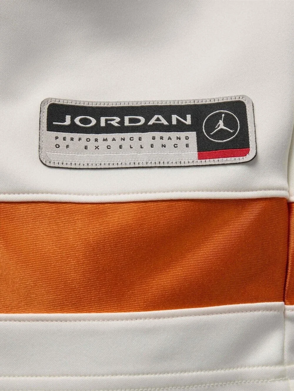 Men's Air Jordan MJ Collegiate Hockey Jersey 'Sail/Starfish/Black'